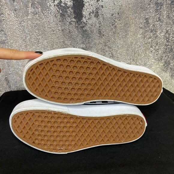 Vans Old Skool Trainers Primary Black White Sneakers Checkered Size 6.5 - Picture 11 of 12